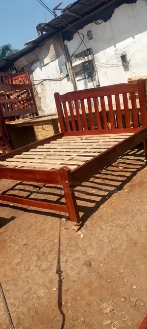 Solid 5x6 Brown Bed