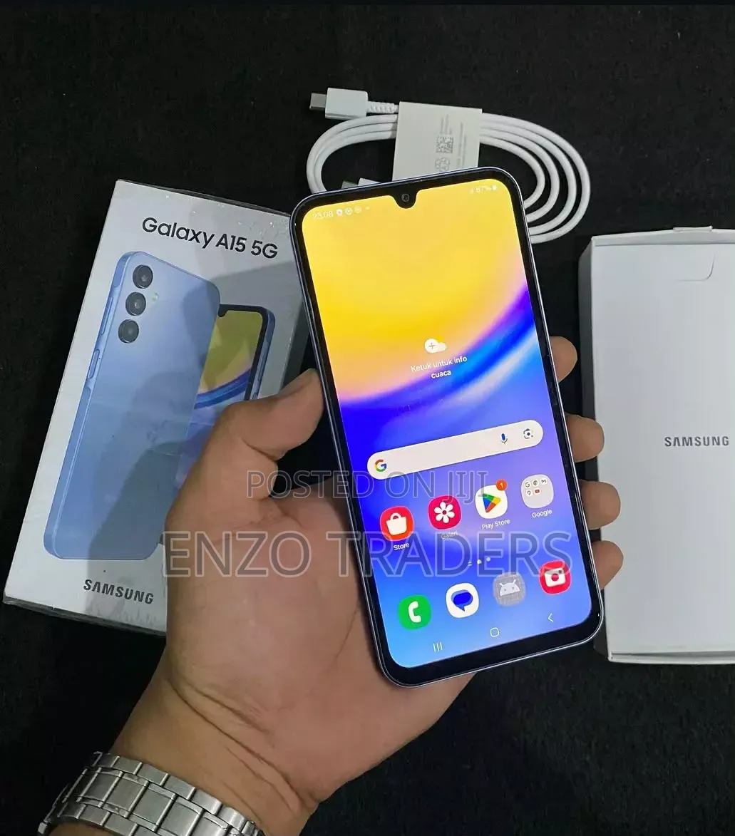 New Samsung Galaxy A15 5G 256 GB Blue