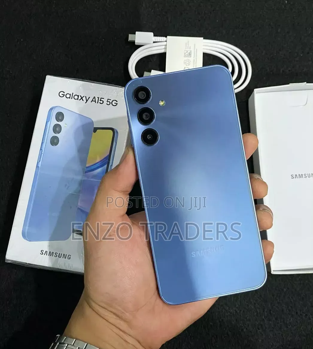 New Samsung Galaxy A15 5G 256 GB Blue