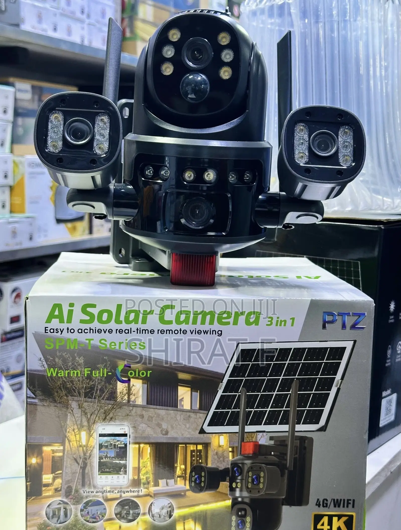 Ai Solar Camera 3lense