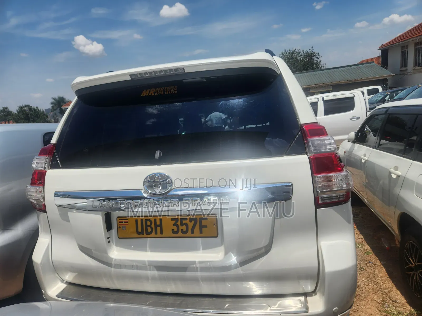 Toyota Land Cruiser Prado 2015 White