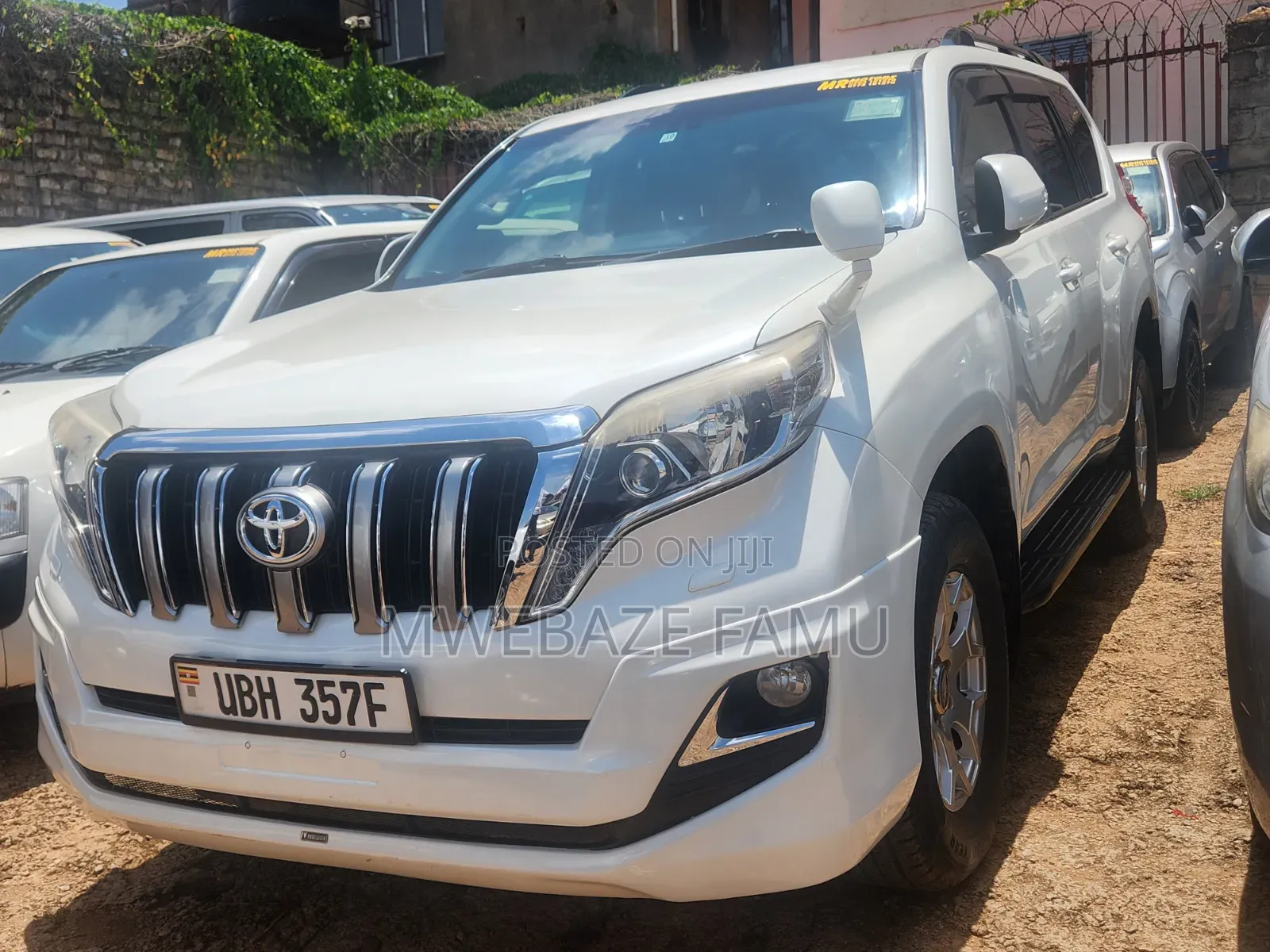 Toyota Land Cruiser Prado 2015 White