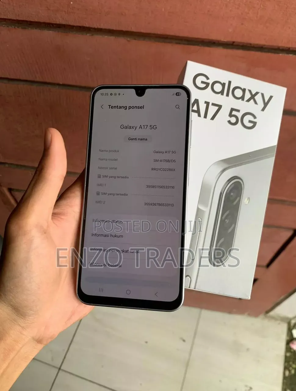 New Samsung Galaxy A17 5G 256 GB Gray