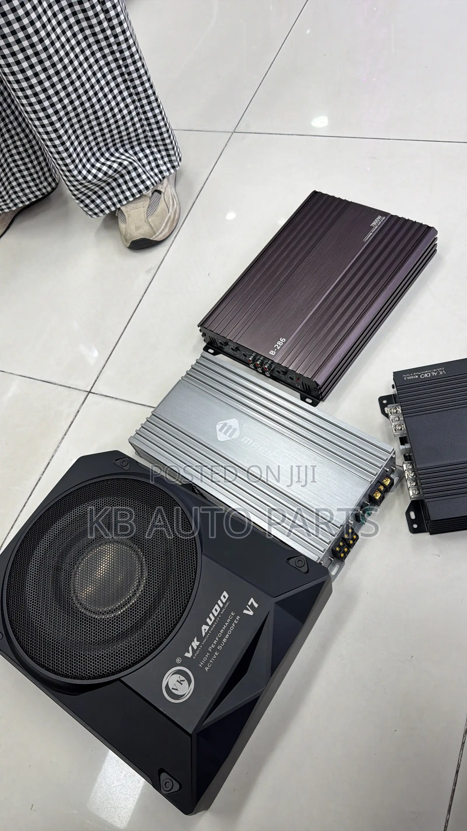 Vk Underseat Car Subwoofer