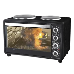 Saachi 30L Electric Oven With 2 Hotplates & Rotisserie – NL-OH-1928HPG