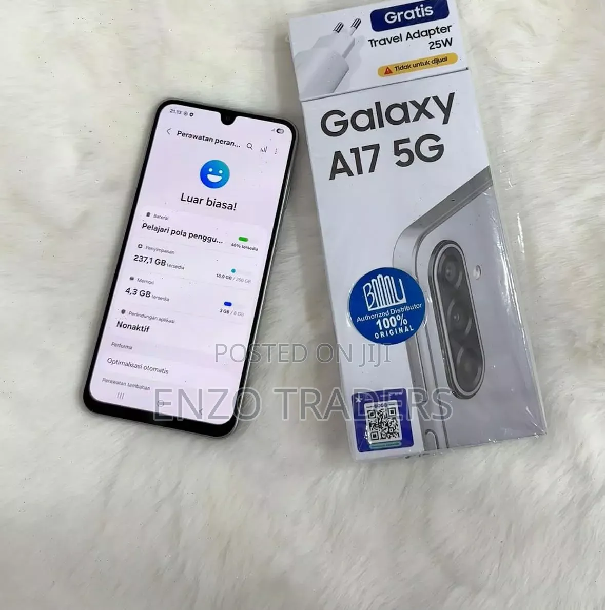 New Samsung Galaxy A17 5G 256 GB Gray