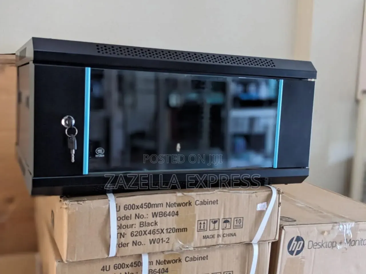 4U Network Cabinet – Secure Organized Rack for Networking Equipment