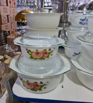 (3pics) Opal Glass Serving Dishes