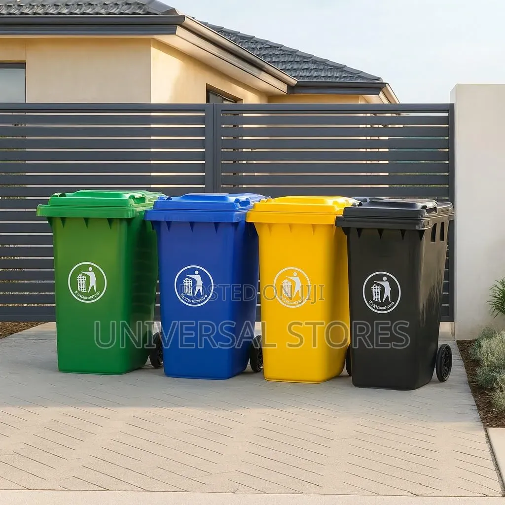 240I Plastic Wheelie Dustbin,