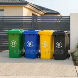 240I Plastic Wheelie Dustbin,