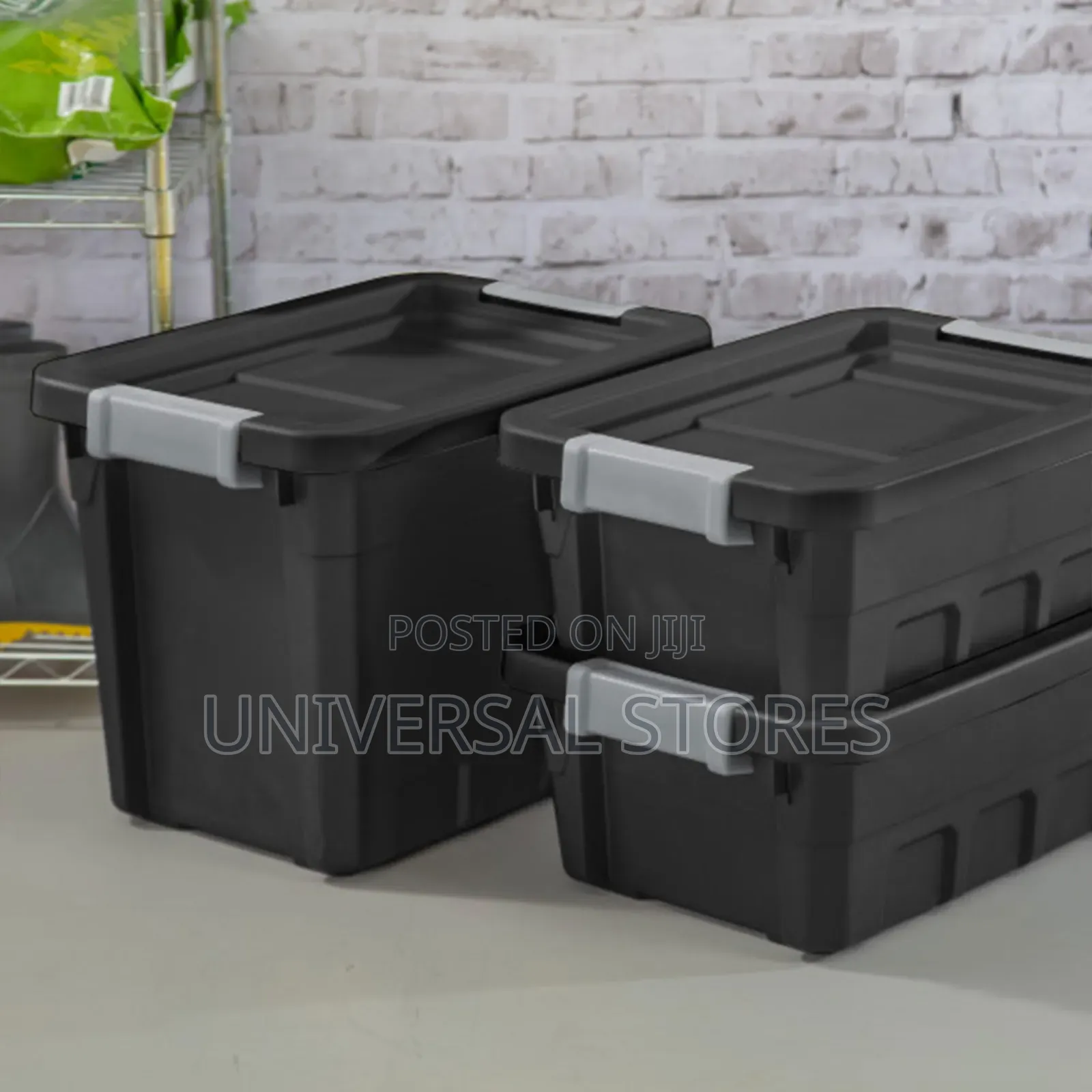 Sterilite 7.5 Gallon Rugged Industrial Storage Tote