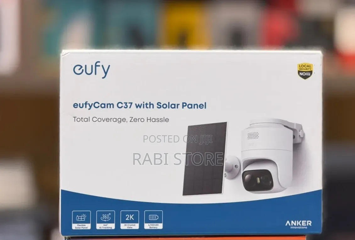 Eufy Security eufyCam C37 Solar Security Camera Outdoor Wireless