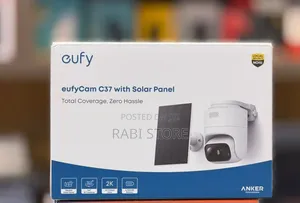 Eufy Security eufyCam C37 Solar Security Camera Outdoor Wireless