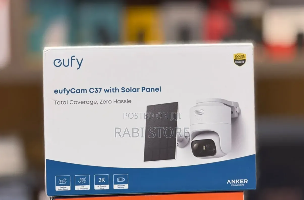 Eufy Security eufyCam C37 Solar Security Camera Outdoor Wireless