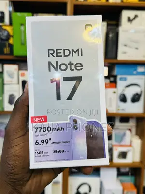 New Xiaomi Redmi Note 17 256 GB Black