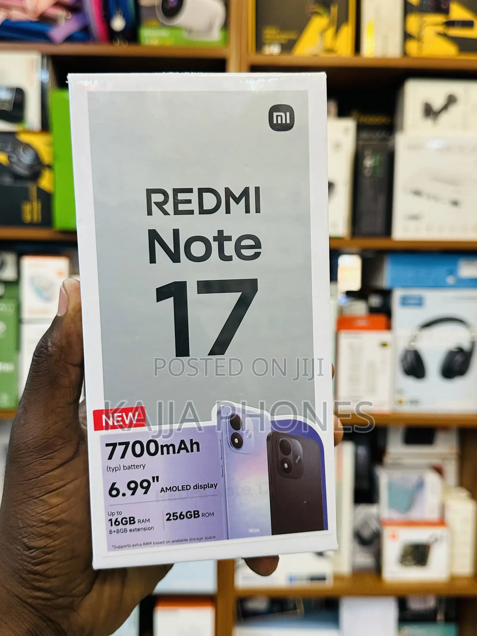 New Xiaomi Redmi Note 17 256 GB Black