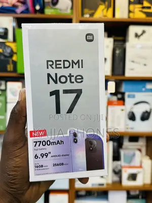 New Xiaomi Redmi Note 17 256 GB Black