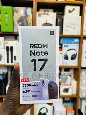 New Xiaomi Redmi Note 17 256 GB Black