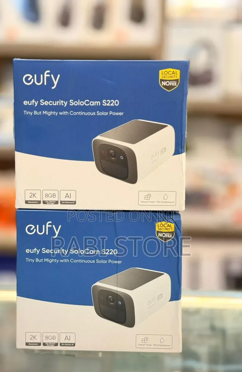 Eufy Security S220 SoloCam Solar Security Camera Outdoor ,Wifi