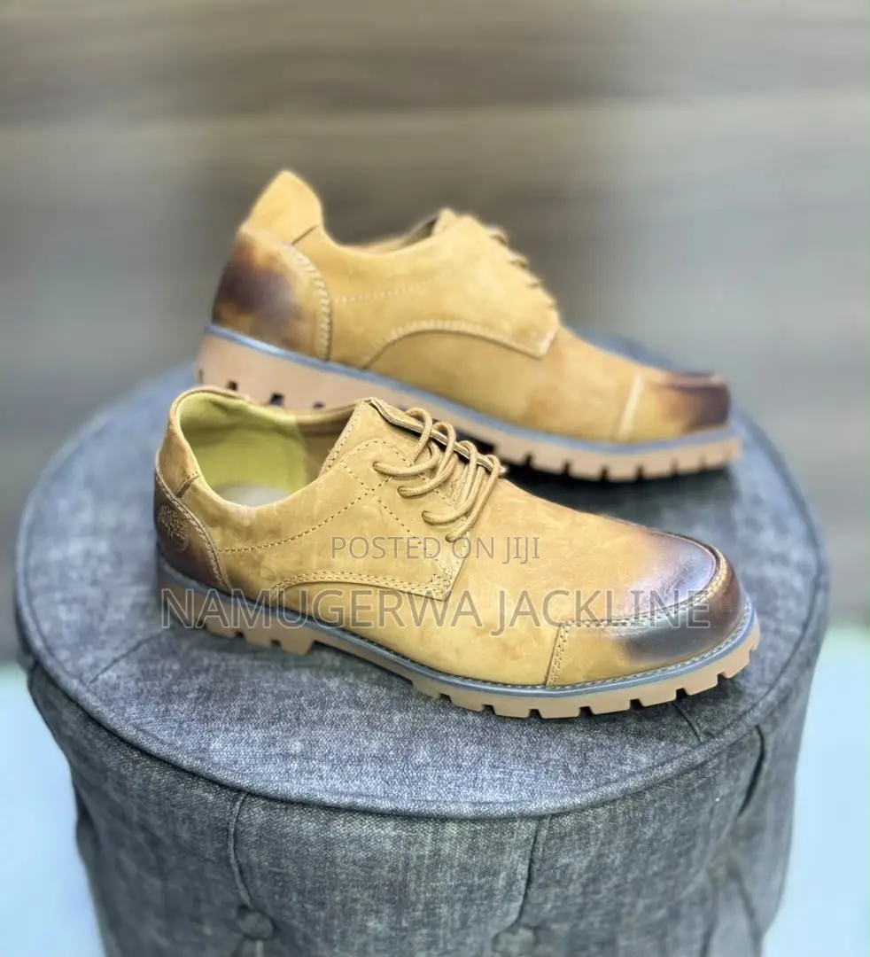 Suede Derby Casual Shoe