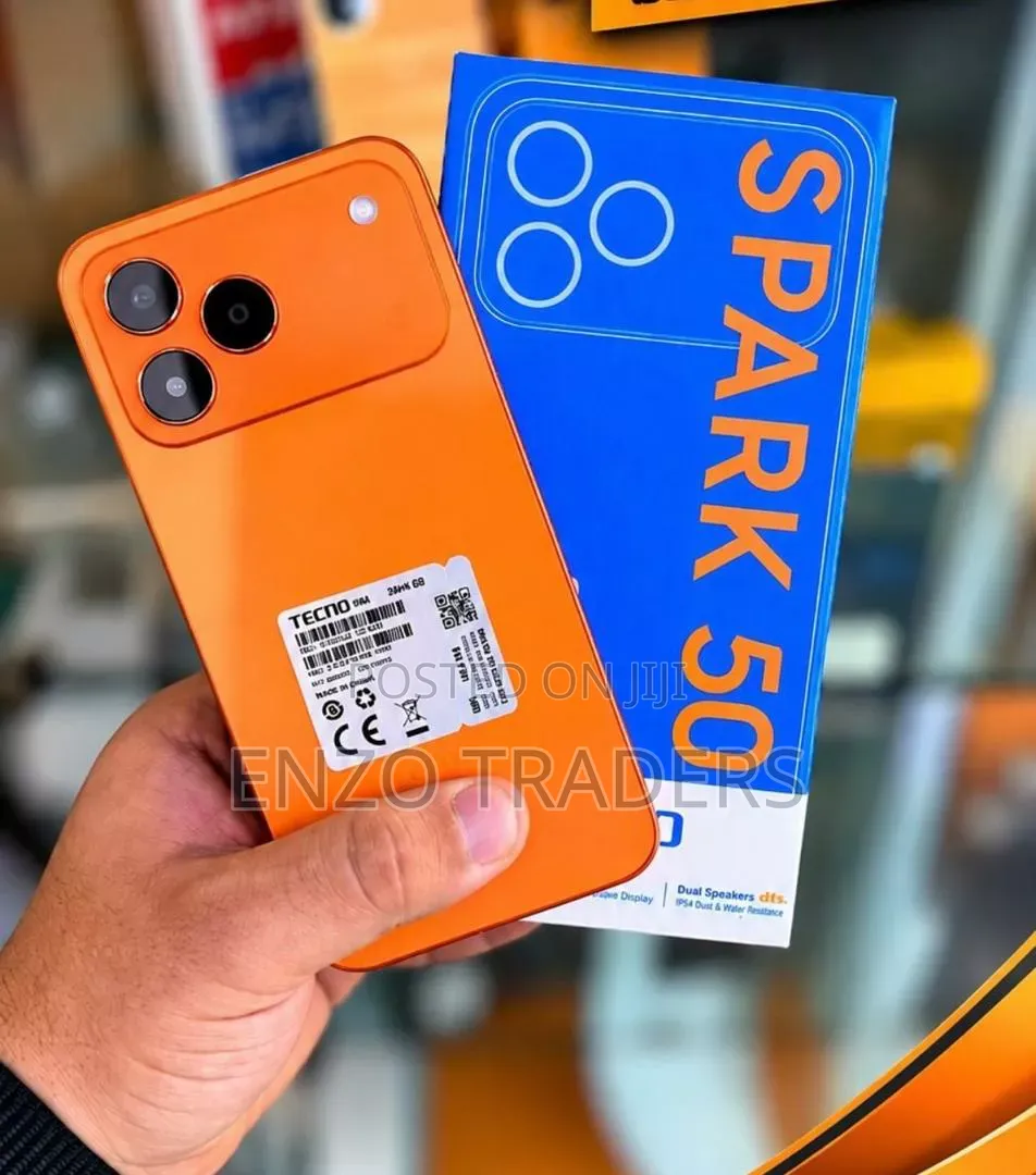 New Tecno Spark 50 128 GB Orange