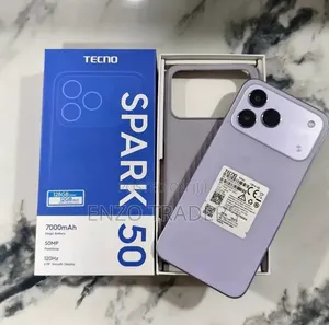 New Tecno Spark 50 128 GB Purple