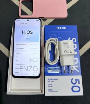 New Tecno Spark 50 128 GB Pink