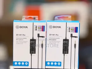 Microphone, Noise Cancelling Omnidirectional Mic, Boya BY-M1 Pro