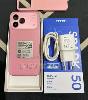 New Tecno Spark 50 128 GB Pink
