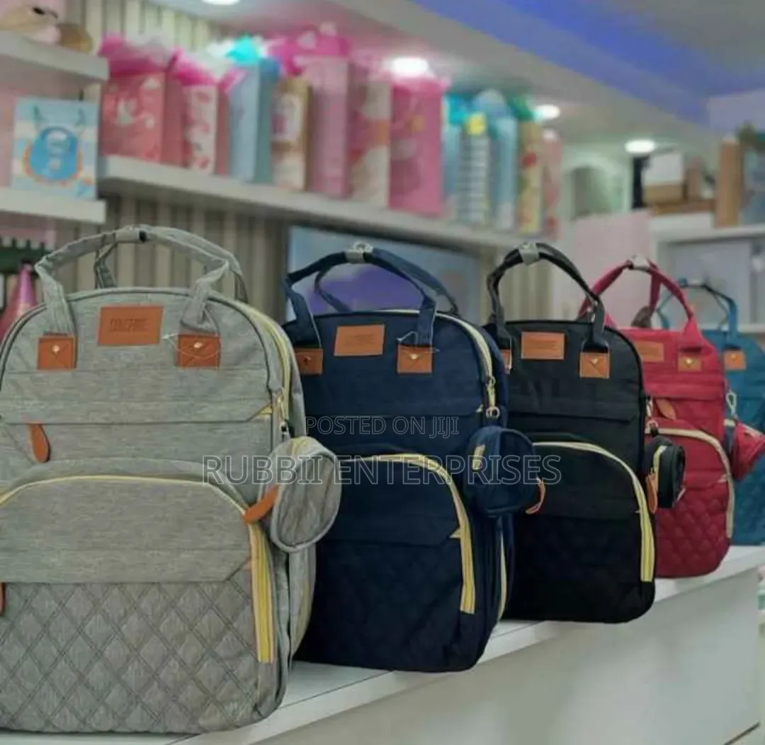 Baby Diaper Bag Bed 2 in 1