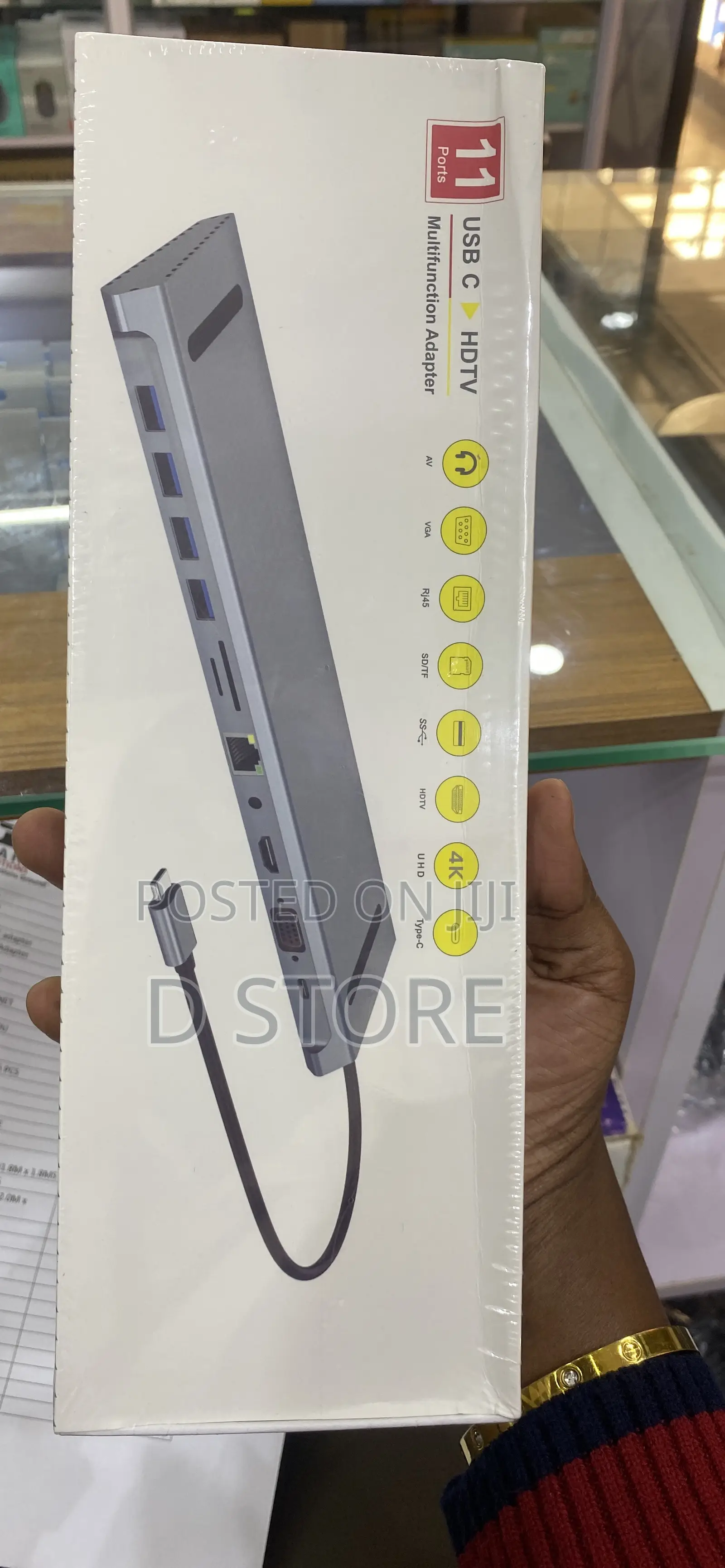 11-Ports Type-C Multifunction Adapter