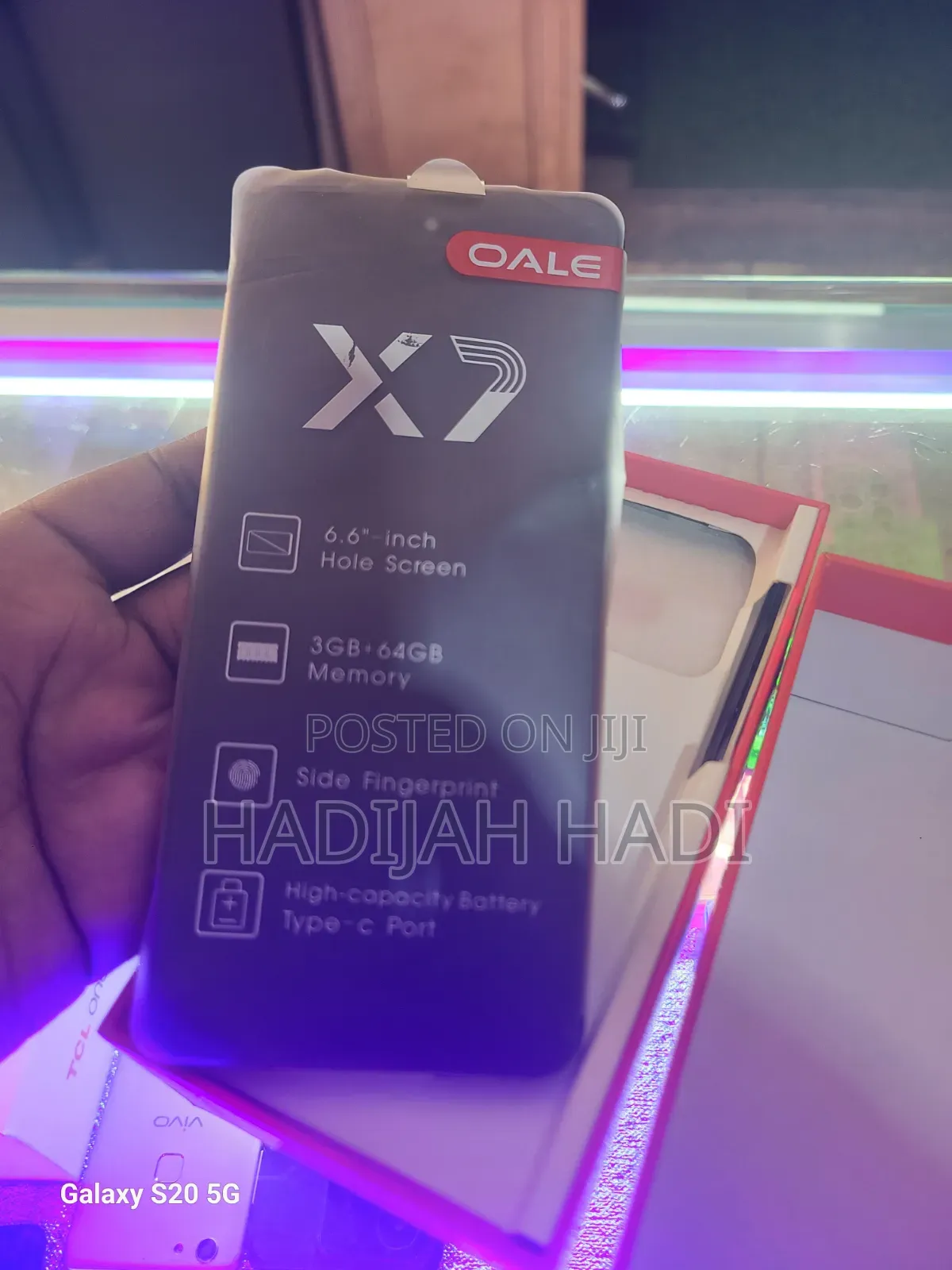 New Oale X7 64 GB Black