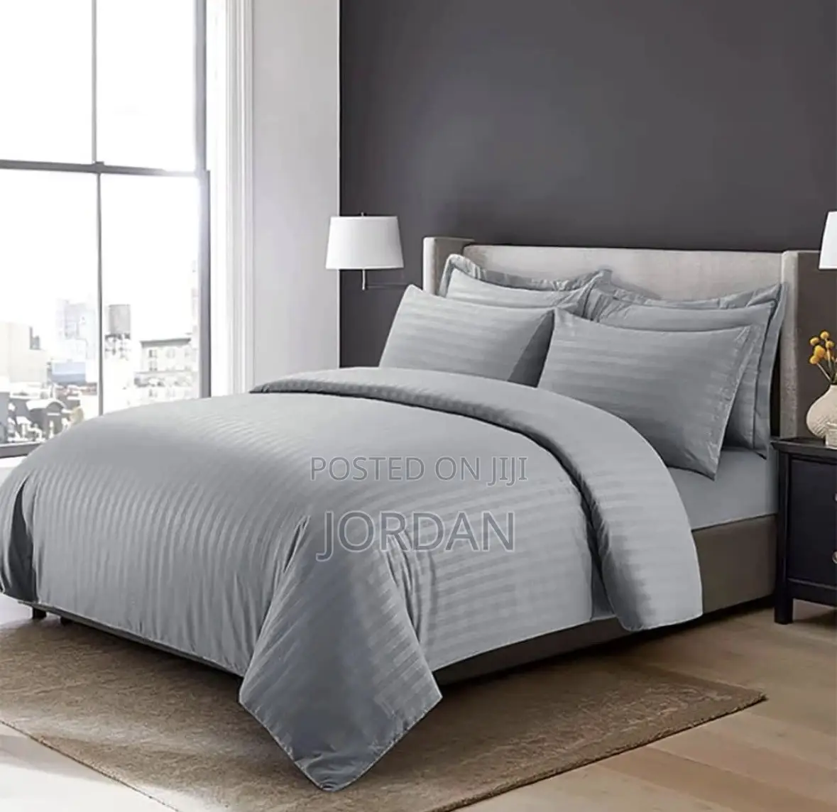 4pcs Plain Duvets