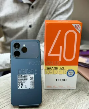 New Tecno Spark 40 256 GB Black