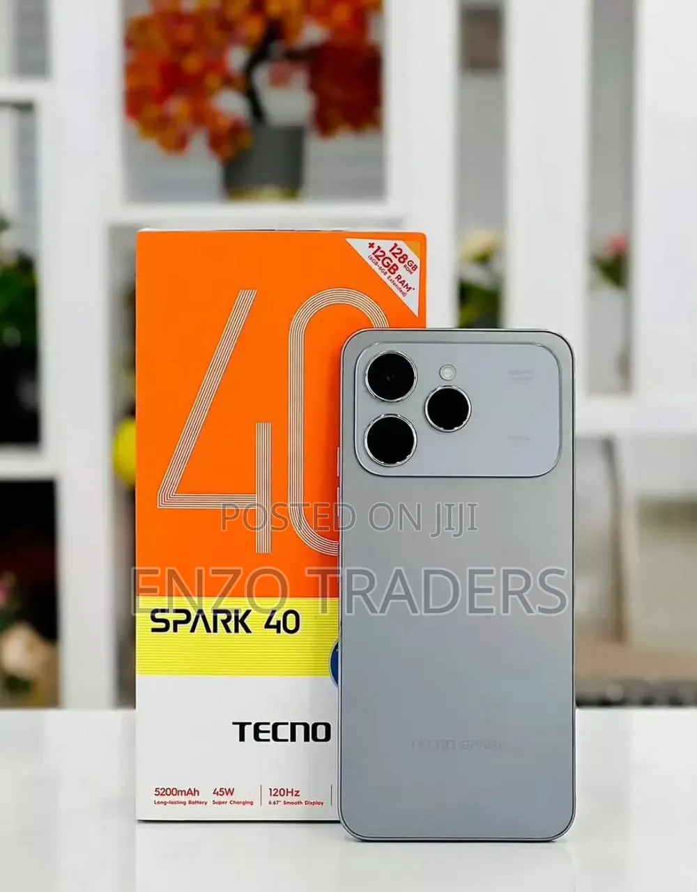 New Tecno Spark 40 256 GB Gray