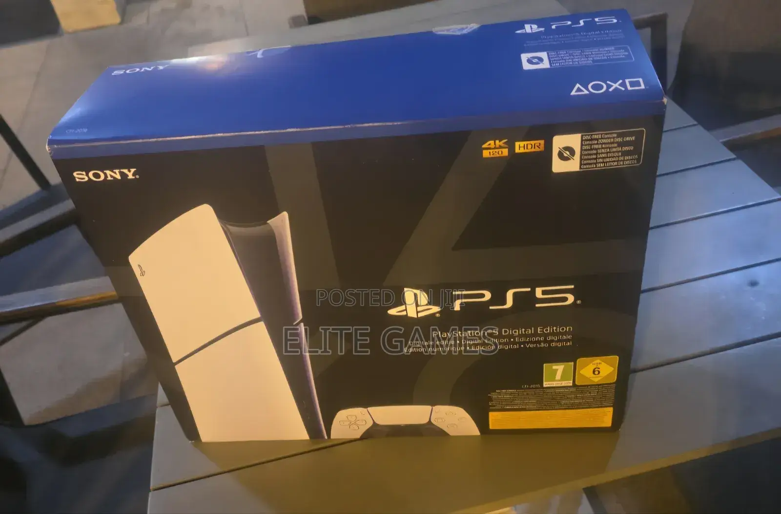 PlayStation 5 Slim Digital Version 1TB Storage Brand New
