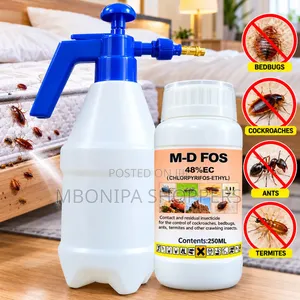 M-D FOS Insecticide Bedbugs Cockroaches Killer + FREE Spray Bottle