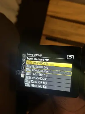 Camera Nikon D5600 With 55mm Lens