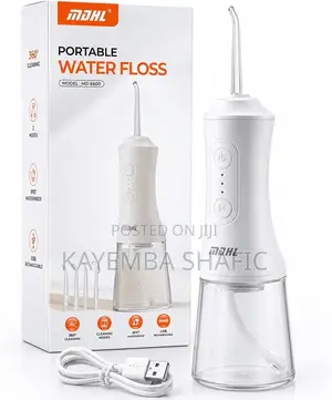 MDHL Portable Water Flosser Cordless Oral Irrigator 300ml