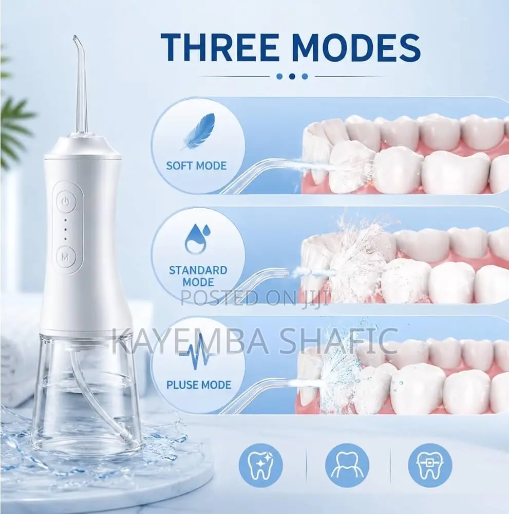 MDHL Portable Water Flosser Cordless Oral Irrigator 300ml