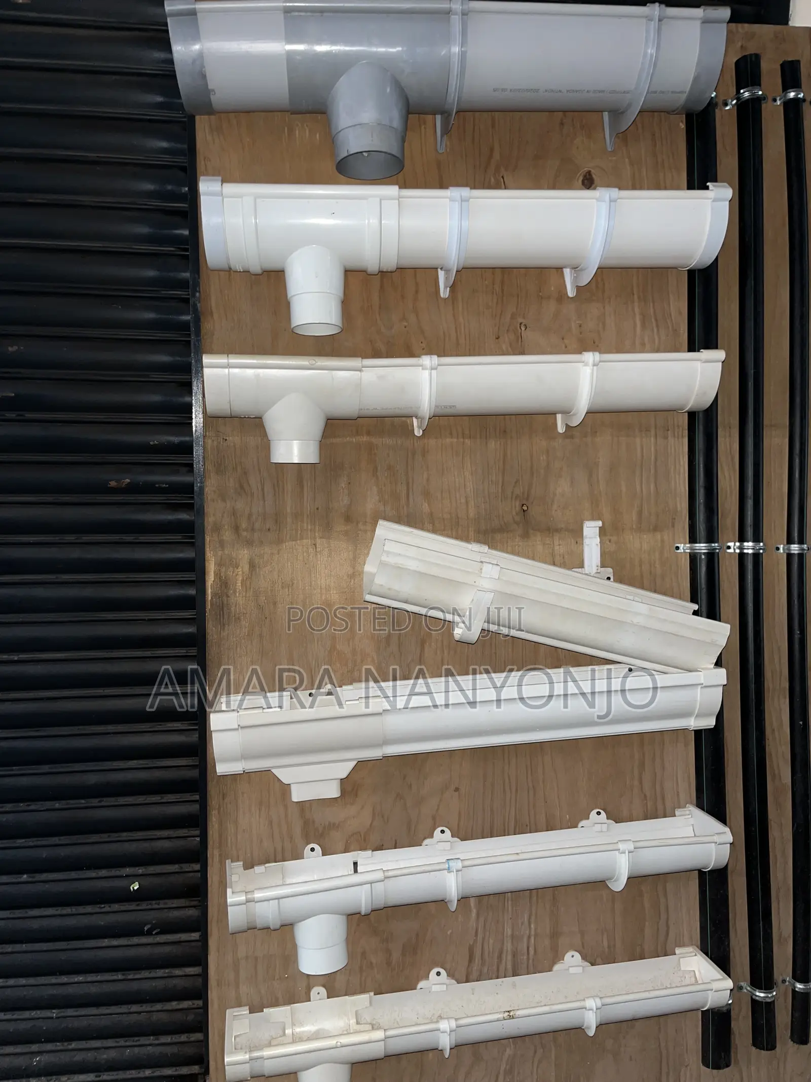 Gutters Fitting 4/5 Inch Connector U Angle, Valley Box, / All Sizes