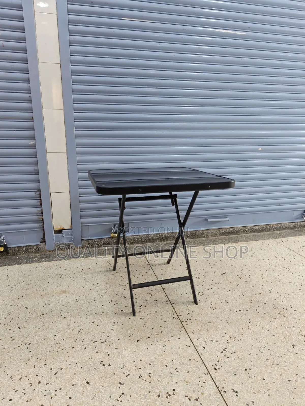 Foldable Glass Table Square Glass Table