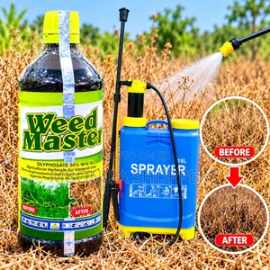 Weed Master Glyphosate Herbicide + Free 16-Litre Knapsack Sprayer Pump