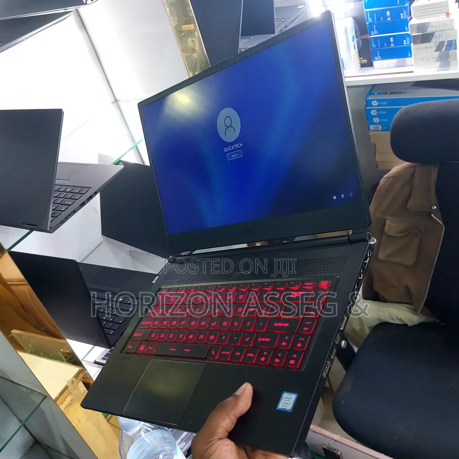 New Laptop MSI GF63 16GB Intel Core i7 SSD 512GB