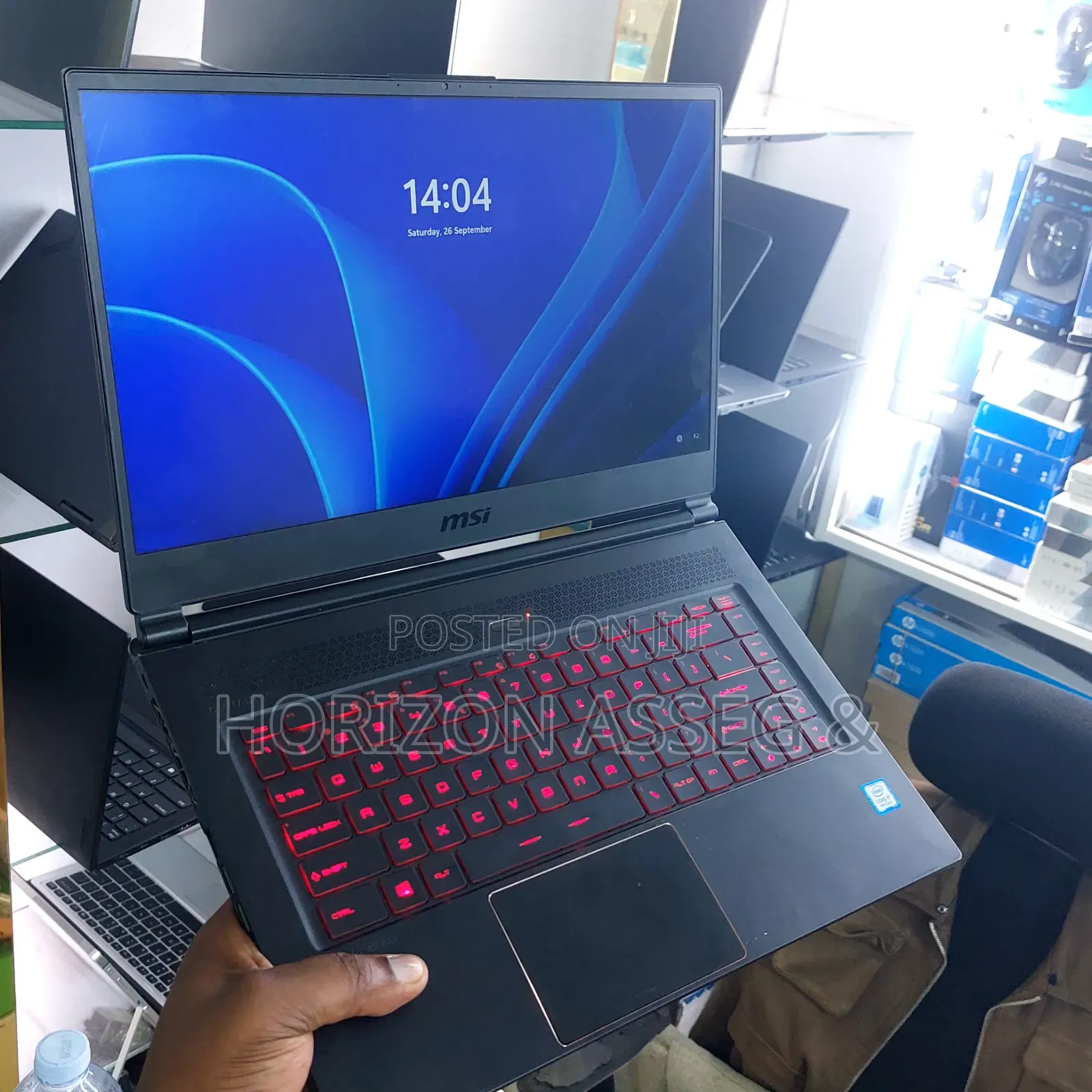 New Laptop MSI GF63 16GB Intel Core i7 SSD 512GB