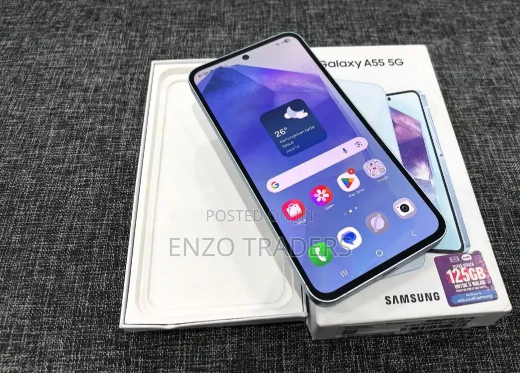 New Samsung Galaxy A55 256 GB White