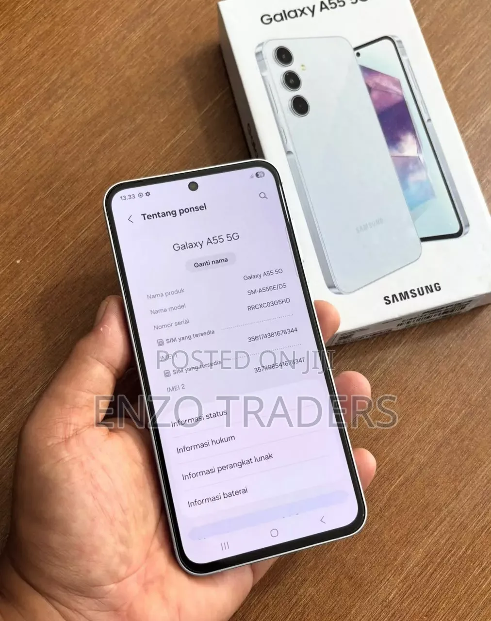 New Samsung Galaxy A55 256 GB White
