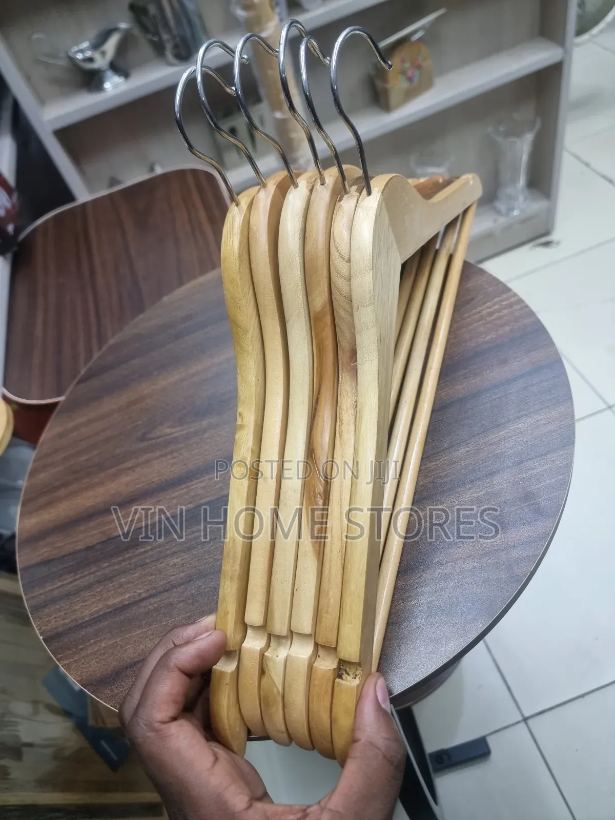 Wooden Hangers 6 PCS
