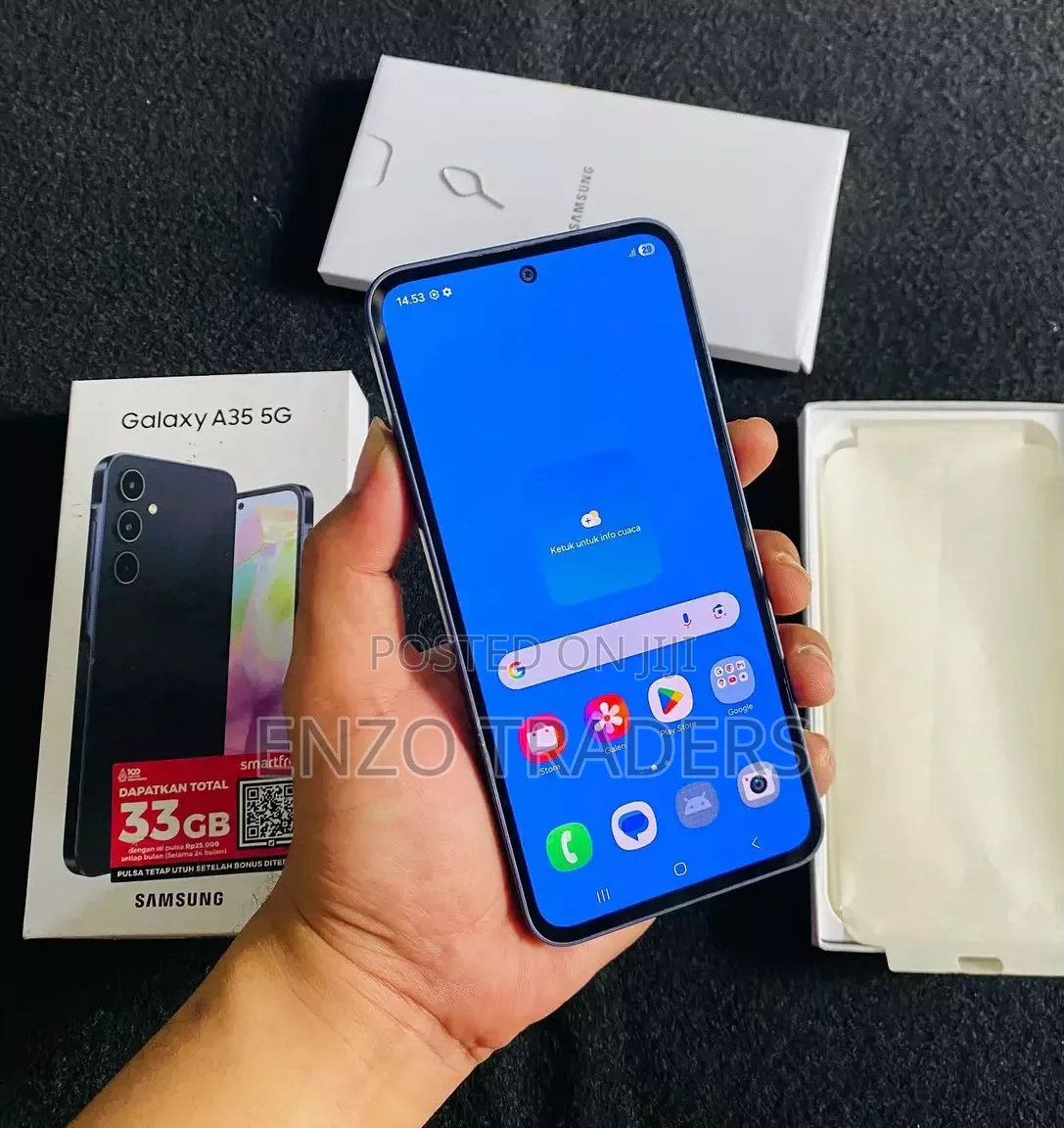 New Samsung Galaxy A35 256 GB Black