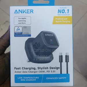 Anker 30w Pd 3.0 Anker Zolo Changer USB-C